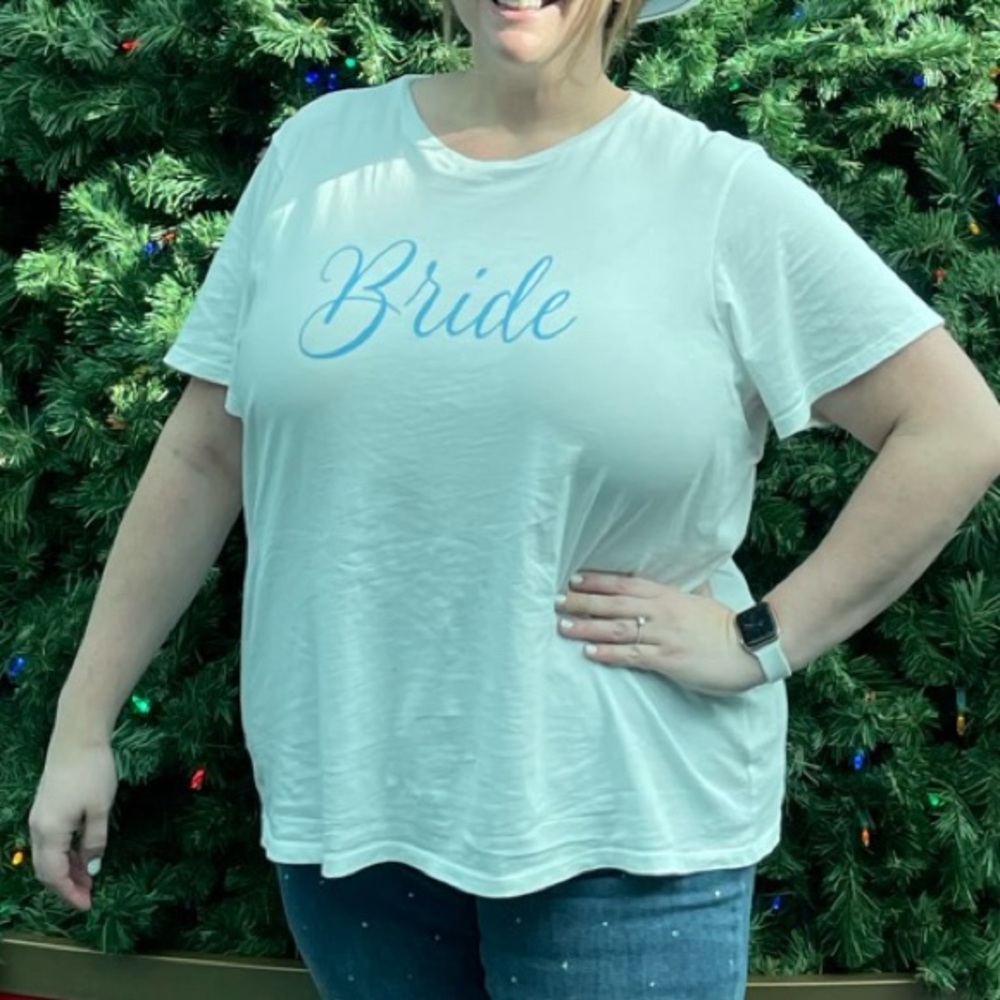 White Bride Tee Draper James by Reese Witherspoon